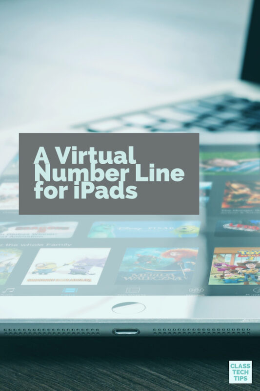 A Virtual Number Line for iPads