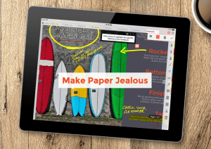 Make Paper Jealous iPad