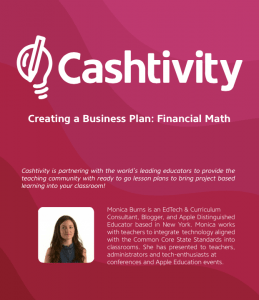 Entrepreneurship in Action with Free Lesson Plans from Cashtivity