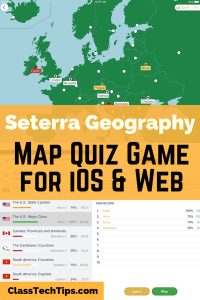 Settera Geography Map Quiz Game for iOS & Web