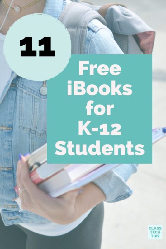 11 Free iBooks for K-12 Students