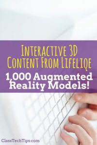 Interactive 3D Content from Lifeliqe: 1,000 Augmented Reality Models