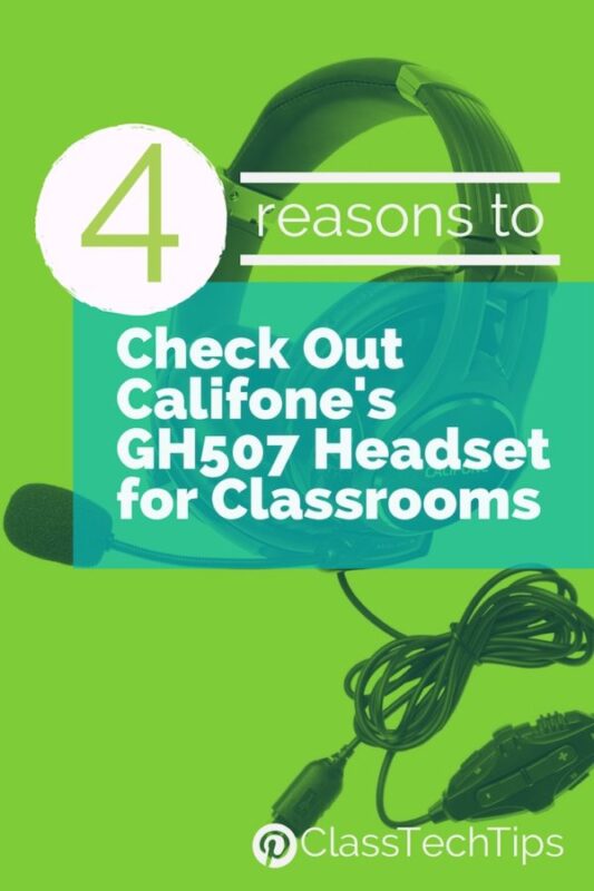 4 Reasons to Check Out Califone’s GH507 Headset for Classrooms 1