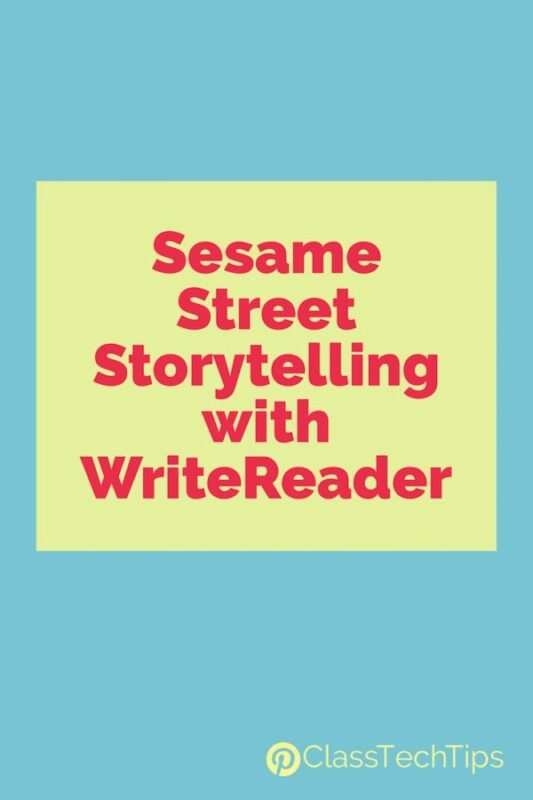 Sesame Street Storytelling with WriteReader