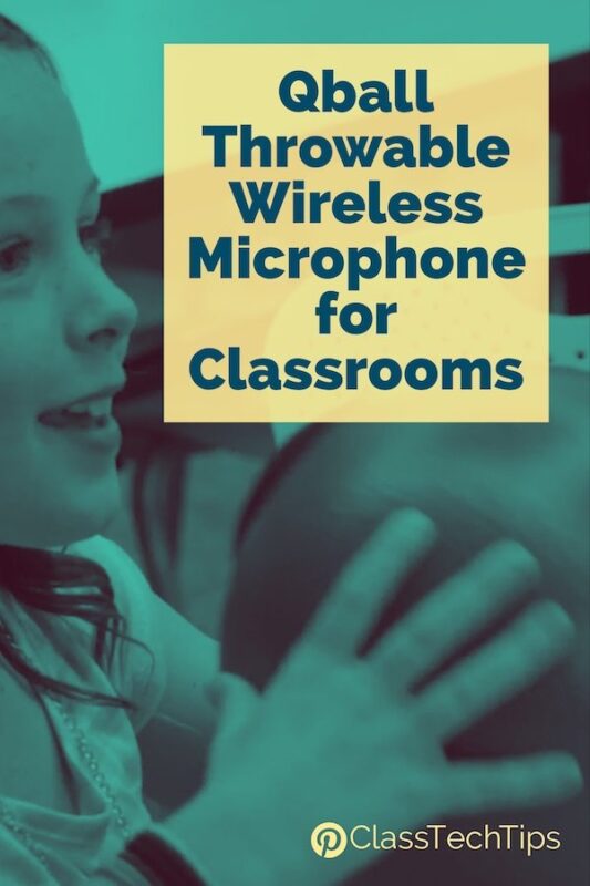 Qball Throwable Wireless Microphone for Classrooms