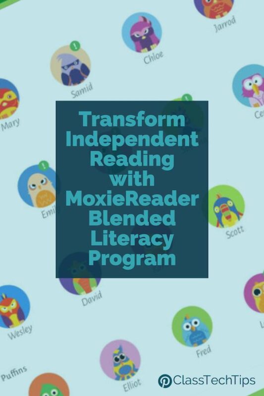 Transform Independent Reading with MoxieReader Blended Literacy Program 4