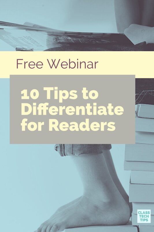 Free Webinar 10 Tips to Differentiate for Readers