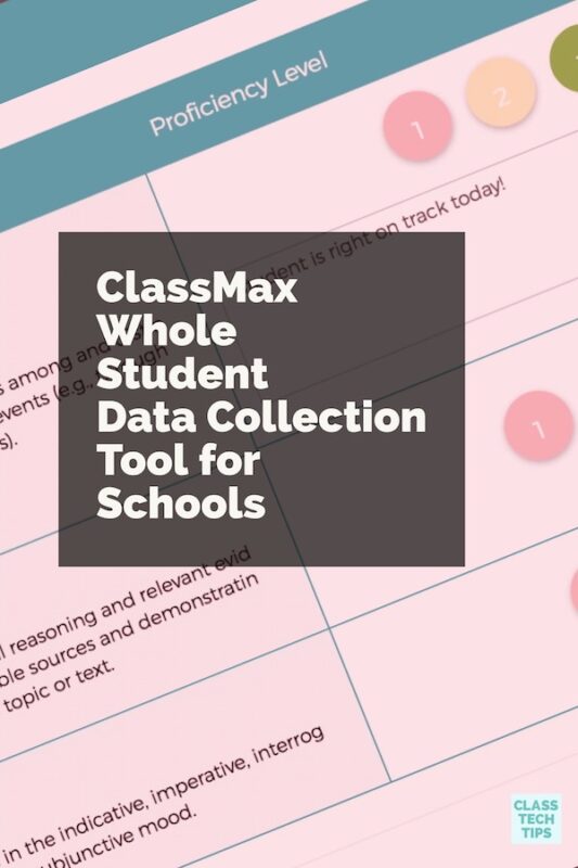 ClassMax Whole Student Data Collection Tool for Schools