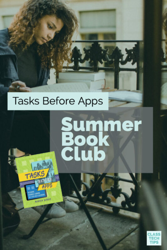 Tasks Before Apps Summer Book Club 4