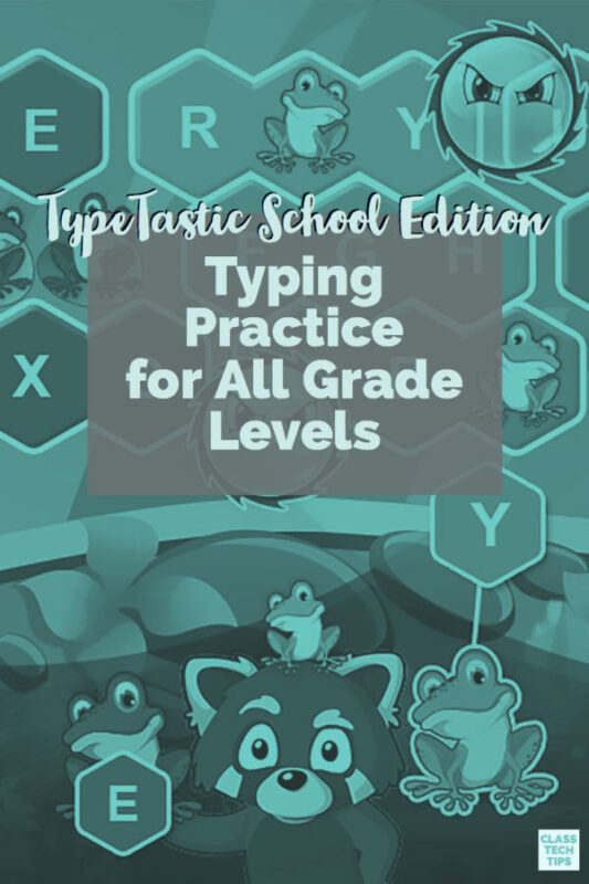 TypeTastic School Edition Typing Practice for All Grade Levels