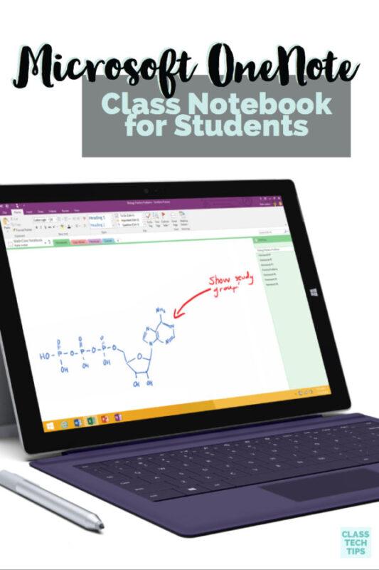 Microsoft OneNote Class Notebook for Students