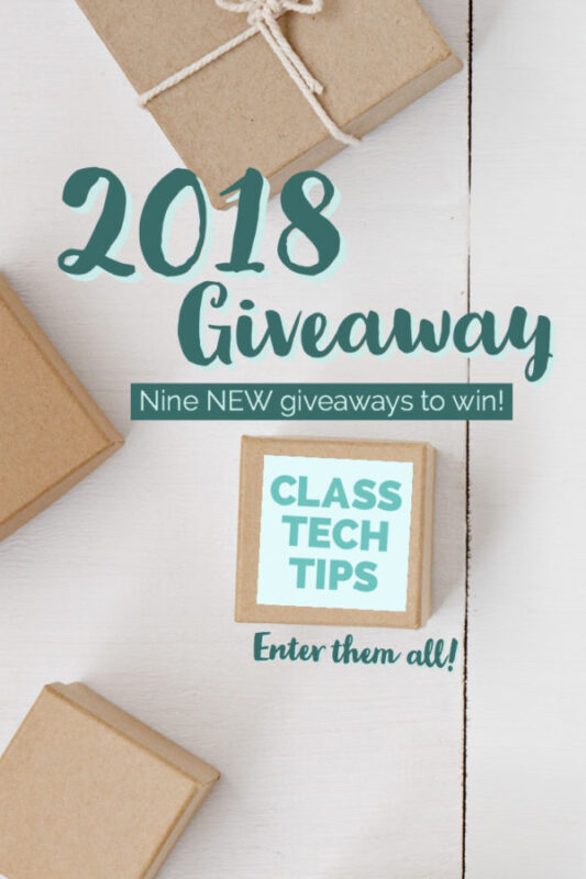 Check out these nine EdTech giveaways for teachers full of teacher favorites.