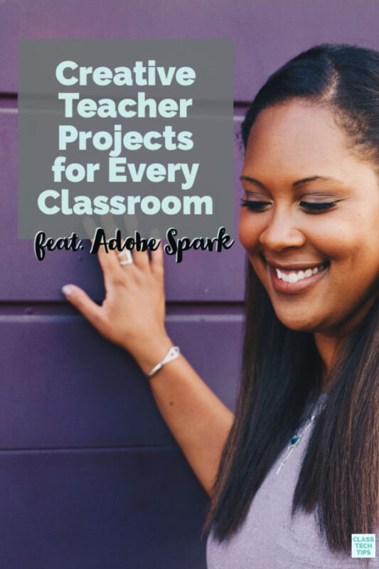 Learn how to use the Adobe Spark tools for creative Teacher Projects this school year. You can make posters, newsletters, slideshows and more!