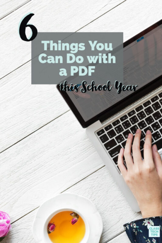PDFelement 6 is a PDF editor that provides lots of options for teachers and students. Learn all the things you can do with a PDF this school year!
