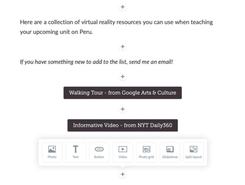How To Curate Curriculum Resources with Adobe Spark Class Tech Tips