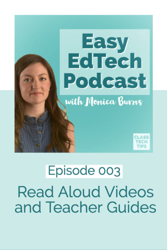 In this episode I share strategies for finding and using read aloud videos in your classroom. You’ll hear how this multimedia resource can help students access high quality text, help you plan a lesson, and help families leverage the power of YouTube!