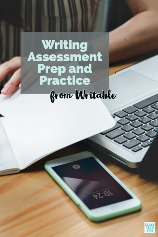 Writable provides a writing practice and writing assessment platform for educators to help infuse formative assessment into writing instruction.