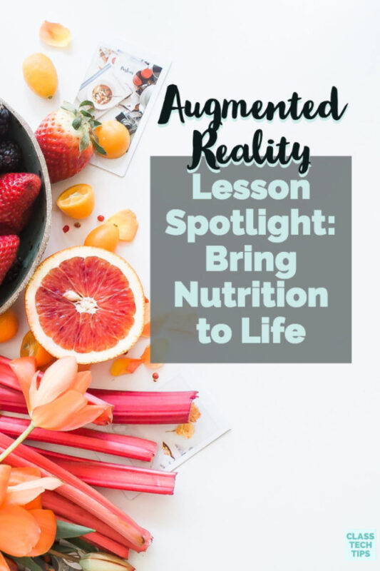 An Augmented Reality Lesson can breathe life into any activity this school year. You can teach nutrition using augmented reality this school year.