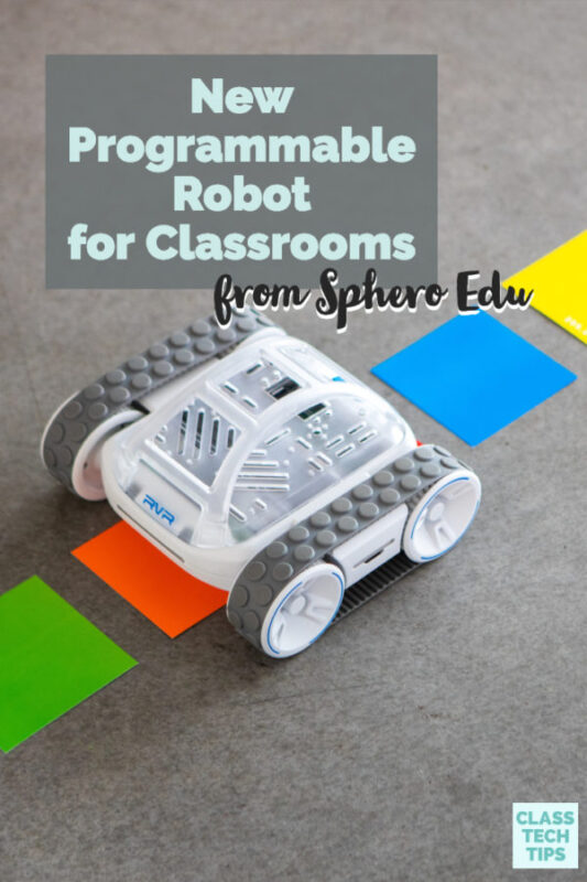 A new programmable robot for classrooms is here! Sphero Edu has created an amazing robot perfects for kids learning how to code!