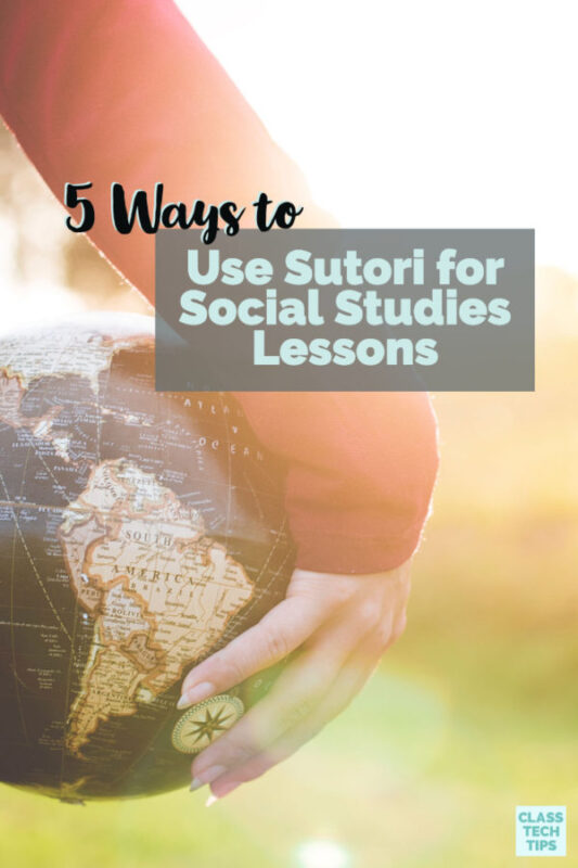 Where does technology come into play in the social studies classroom? Sutori is perfect for social studies lessons and here are five ideas.