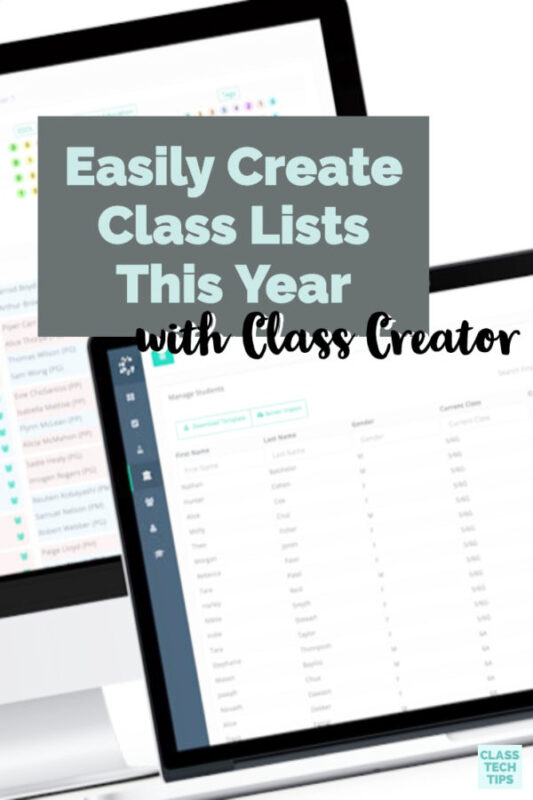 learn more about this tool that makes is easy to create class lists