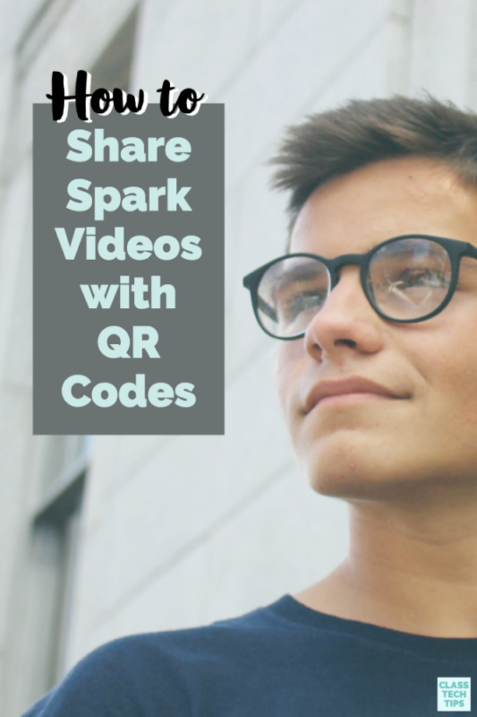 If you want to share Spark Videos with QR codes I have a step-by-step guide that can make this happen easily in your classroom.