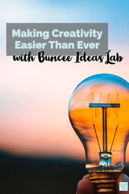 Have you heard the news? Buncee recently launched a brand new feature to help promote creativity in your classroom, Buncee Ideas Lab.