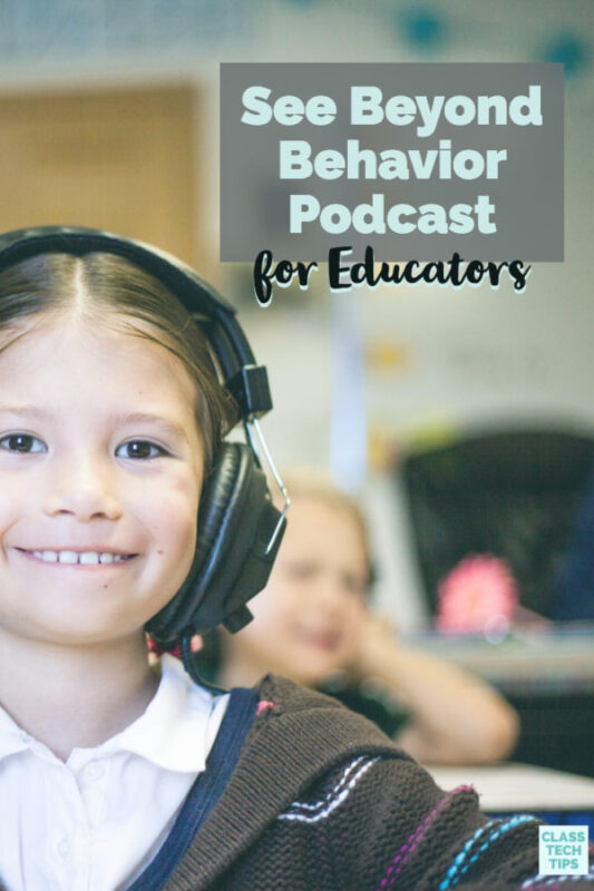 The See Beyond Behavior Podcast includes interviews and information on a variety of topics, led by behavior specialist Torri Wright.