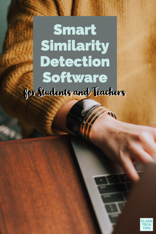 Have you used smart similarity detection software at your school? With the power of artificial intelligence, online tools can check for plagiarism.