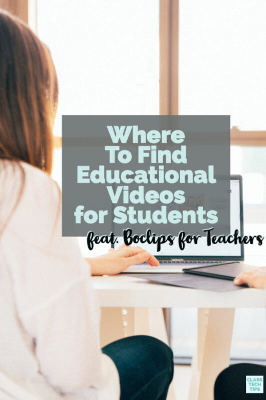 Boclips for Teachers is a school-safe, time-saving solution for educators who want to locate educational videos for students.