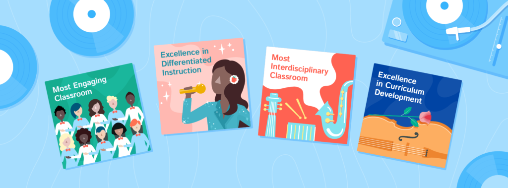 You can nominate any educator, including yourself, for one of four different awards in this teaching award series from Kiddom.