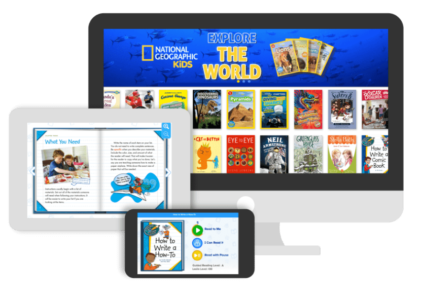 This free digital library full of books for your students to explore this school year. You will love the information text and literature ebooks for kids.