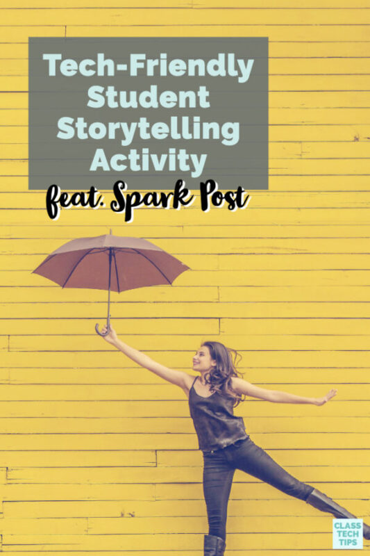 I'm excited to share an engaging, storytelling activity for kids that you may want to replicate in your classroom with Adobe Spark Post!