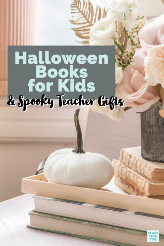 This collection includes favorite Halloween books for kids you can grab in digital and print format. You will also find a few spooky teacher gifts.