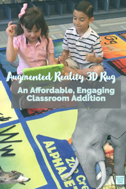 These affordable augmented reality rugs provide a space for students to engage with animals from around the world right in the middle of their classroom.