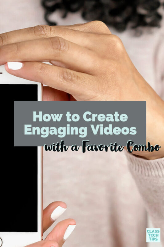 Learn how to create engaging videos with your students this year. I share a favorite combination of two creation tools to inject creativity into your class!