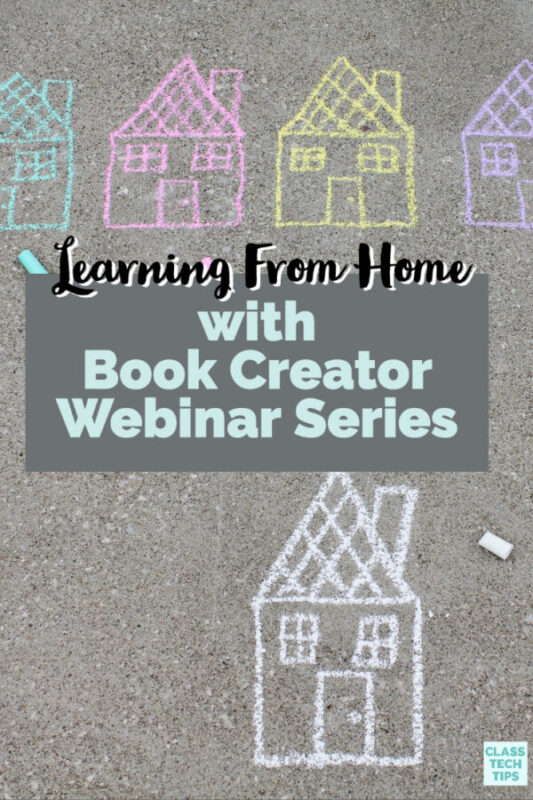 I’m hosting seven events in a Book Creator webinar series to share strategies for using Book Creator.