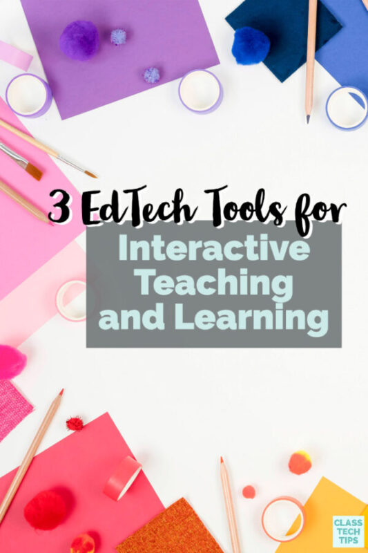Learn how to use interactive teaching and learning strategies and tools that are perfect for both inside and outside of the classroom.