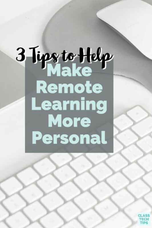 Learn how to make remote learning more personal with three quick tips and an interview with Thomas Murray, the author of Personal & Authentic.