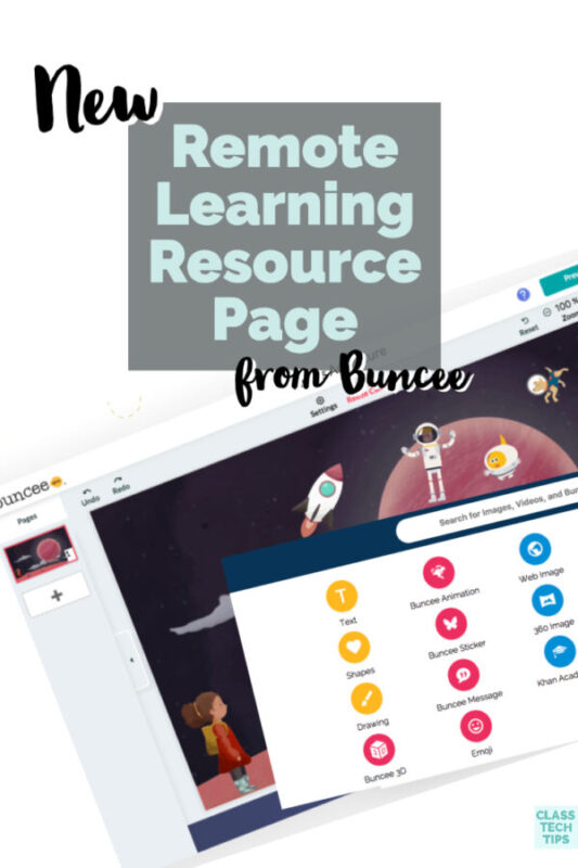 Learn about the new remote learning resource page from Buncee. It’s full of guides and activities for students learning at home.