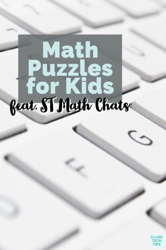 ST Math has released short math puzzles into their ST Math program lessons to help deepen learning through individual practice and whole-class discussion.