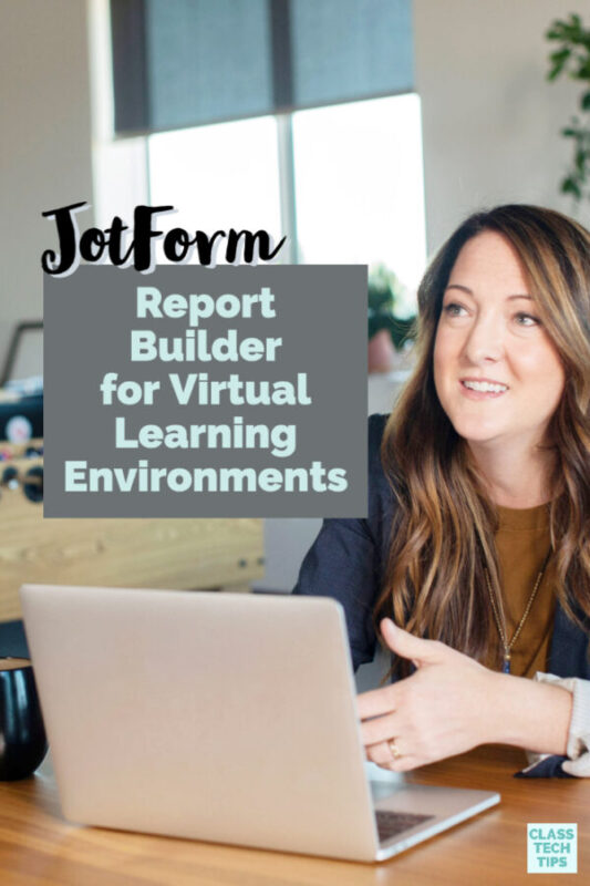 In distance learning initiatives, JotForm Report Builder transforms data collected from forms into presentation-ready reports.