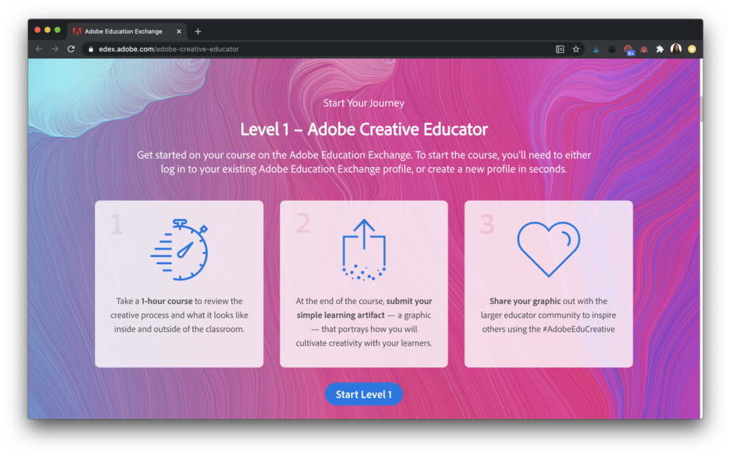 Creativity is in everything we do, and I’m so excited to share the Adobe Creative Educator program in this new blog post!