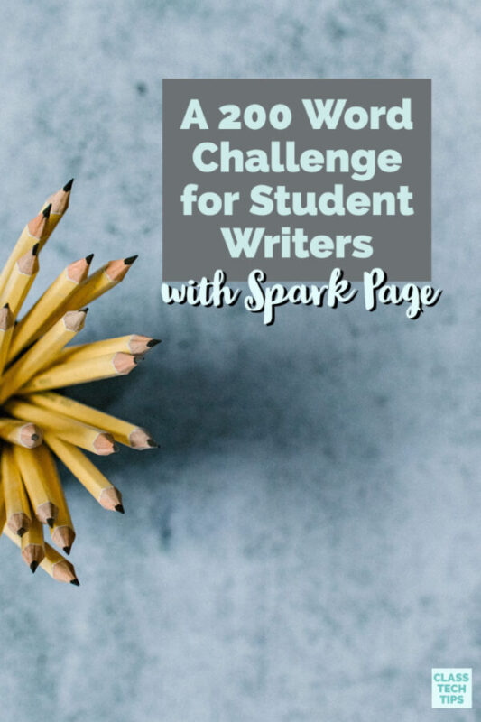 A “200 Word Challenge” is the perfect format for student writers who want to take a stand on an issue and share their writing with the world.