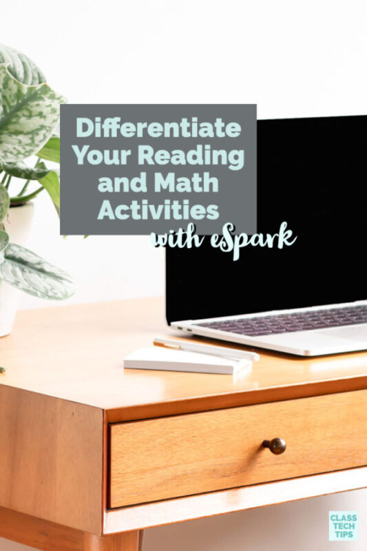 Find differentiated instruction activities in reading and math.