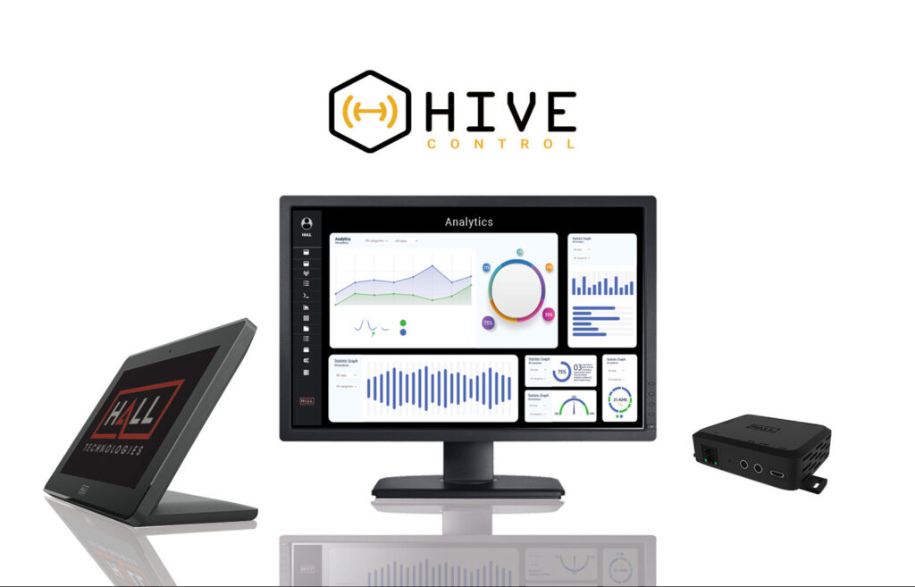 HIVE Control is a cloud-based AV control platform for schools and districts. It is a scalable, affordable, easy-to-manage AV solution for K-12.