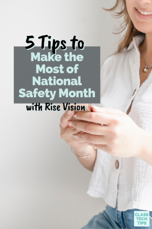 June is National Safety Month, and as you prepare for the month ahead, I’m excited to share a handful of tips and resources for you!