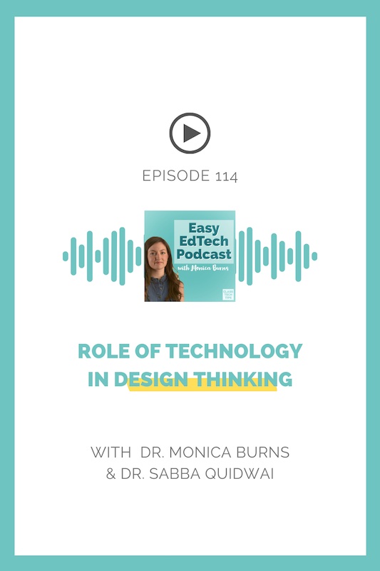 Learn why it is important to incorporate design thinking in your teaching and some tools and activities to get you started!
