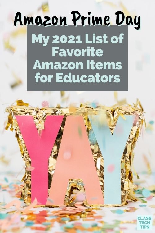 These favorite Amazon items for educators includes ones I often share on Instagram, Clubhouse or casual conversations.