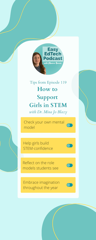 Dr. Mina Jo Blazy joins for a conversation around the importance of empowering women in the science, technology, engineering, and mathematics (STEM) fields! You’ll hear Dr. Blazy focus on all things STEM including how to support girls in STEM